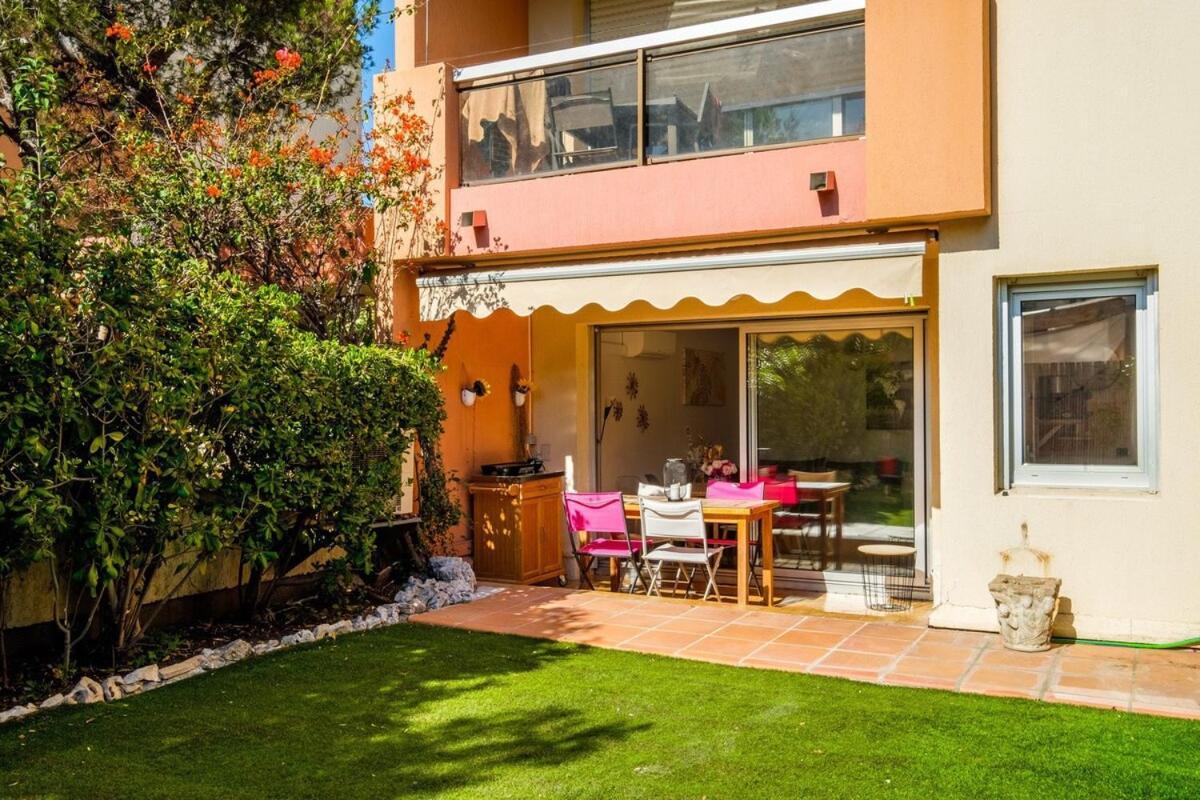 Le Riviera ~ Jardin ~ Parking ~ Climatisation Apartment Cagnes-sur-Mer Bagian luar foto