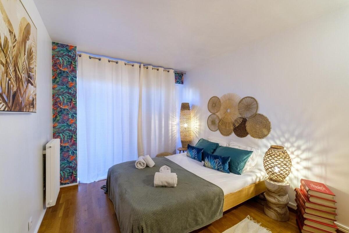 Le Riviera ~ Jardin ~ Parking ~ Climatisation Apartment Cagnes-sur-Mer Bagian luar foto
