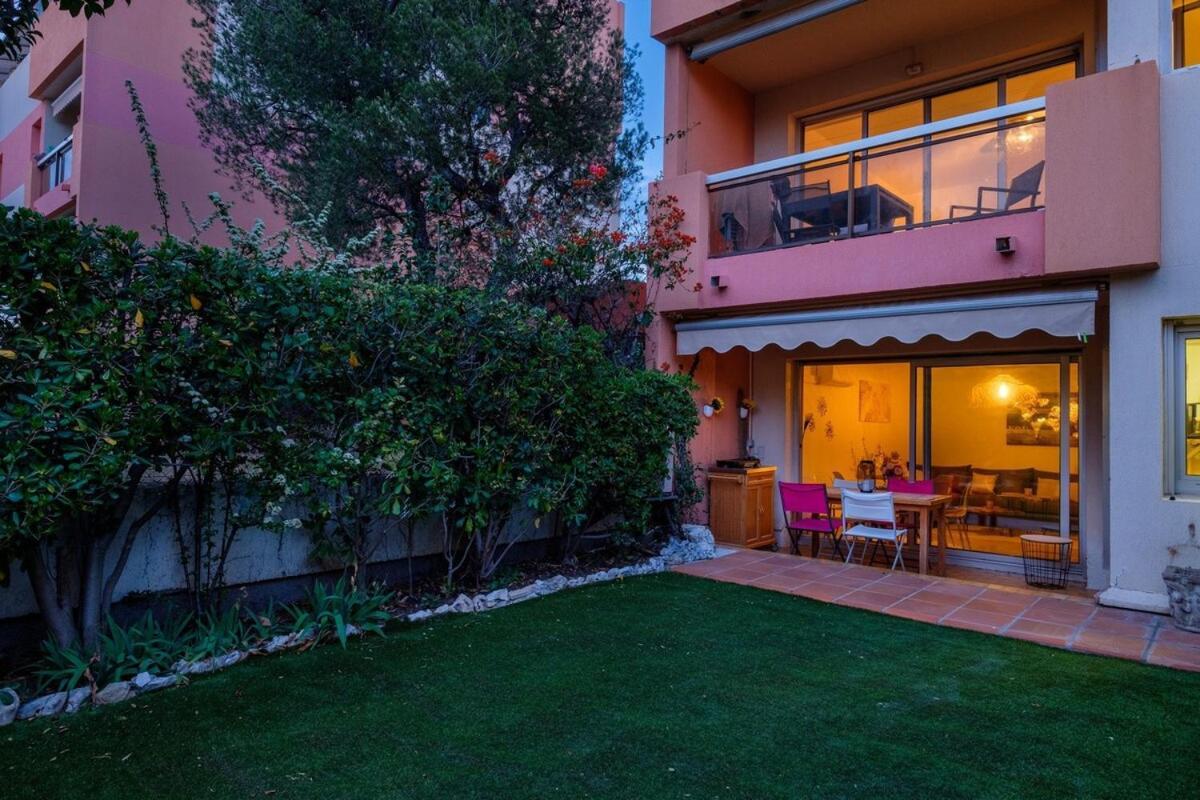 Le Riviera ~ Jardin ~ Parking ~ Climatisation Apartment Cagnes-sur-Mer Bagian luar foto