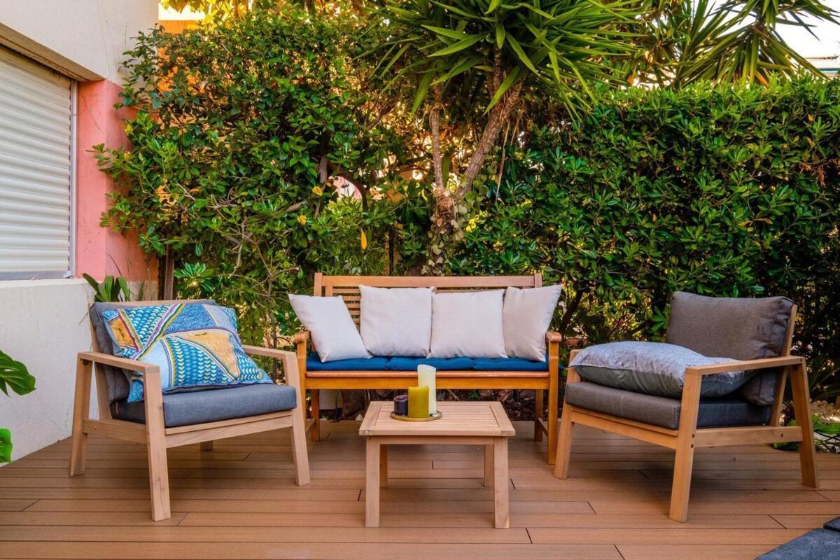 Le Riviera ~ Jardin ~ Parking ~ Climatisation Apartment Cagnes-sur-Mer Bagian luar foto