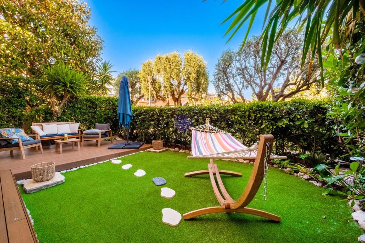 Le Riviera ~ Jardin ~ Parking ~ Climatisation Apartment Cagnes-sur-Mer Bagian luar foto